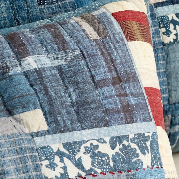 Pottery Barn Americana California King Quilt & Pillow Shams - Picture 9 of 12